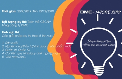 “DMC - INICRE 2019” nơi tôn vinh những ý tưởng sáng tạo